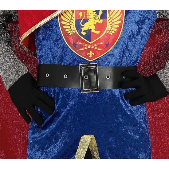 Fato de rei guerreiro medieval para criança