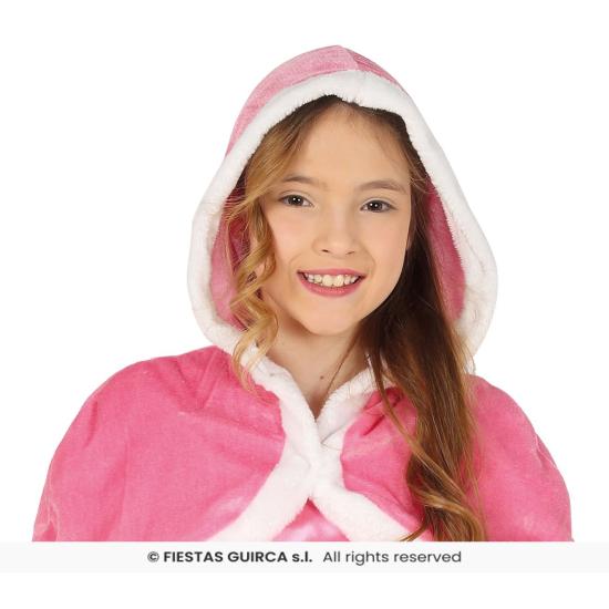 Fantasia de inverno da Bela Adormecida rosa para menina