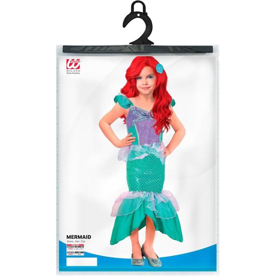 Fantasia de Pequena Sereia para meninas Fantasia de Pequena Sereia para meninas
