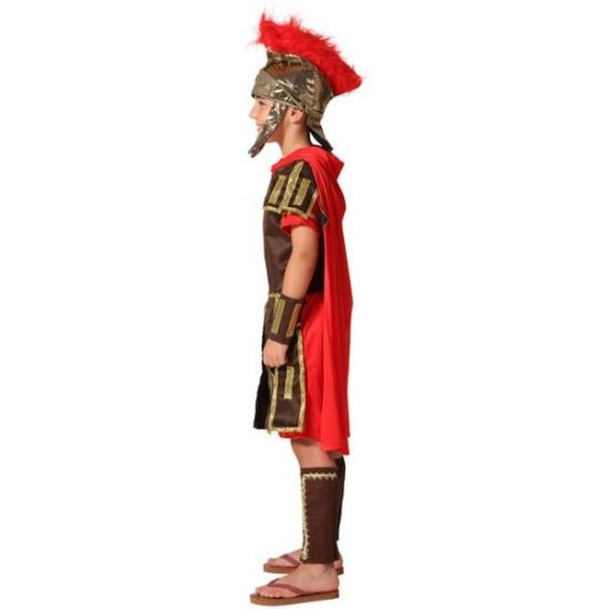 Fato de soldado romano castanho para criança