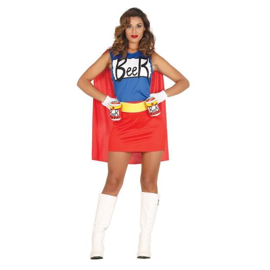 Fantasia de Super Beer Girl para Adultos^