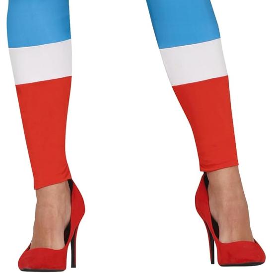 Fantasia adulta de super-heroína do Capitão América