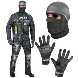 Traje adulto SWAT – Traje rápido (traje completo)