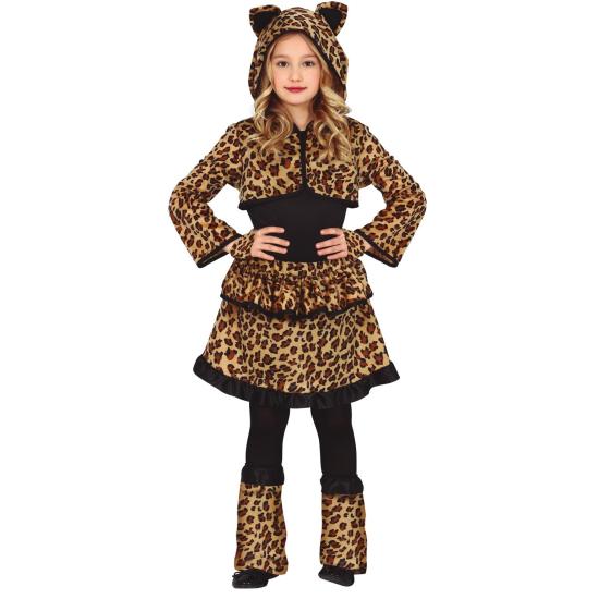 Linda fantasia de tigre para meninas