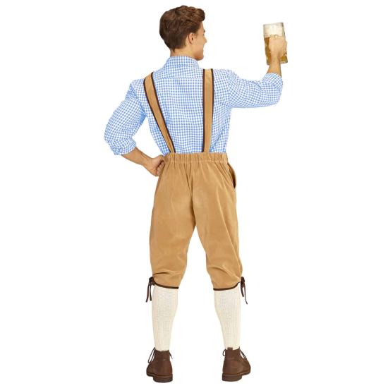 Fato de tirolesa bávara Oktoberfest para adulto