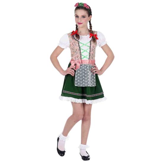 Fato tirolês bávaro para menina