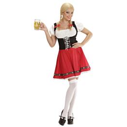 Fato tirolês Heidi Oktoberfest para adulto