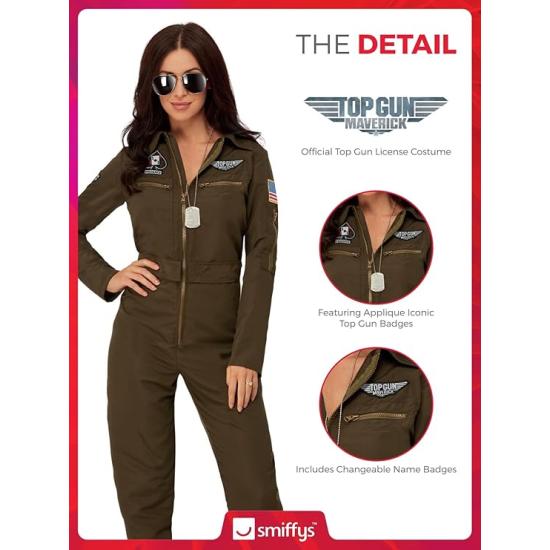 Fantasia Top Gun Maverick para Mulheres