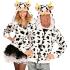 Fantasia de vaca, moletom unissex