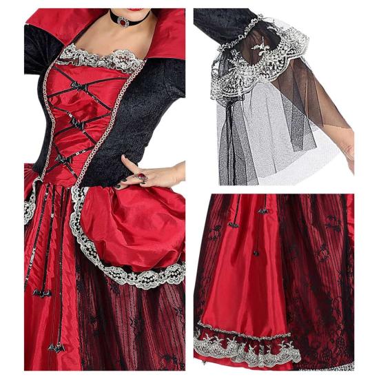 Fato de Vampiro Castelo para Mulher