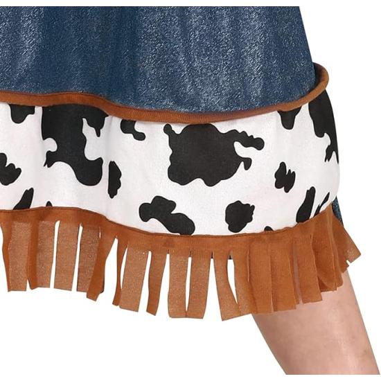 Fantasia de vaqueira de rodeio infantil