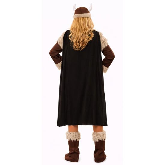 Fantasia de Mulher Viking Corajosa para Adultos