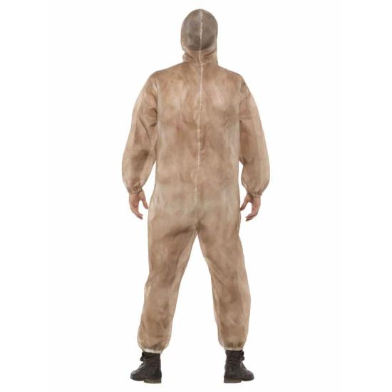 Fantasia de zumbi de risco biológico para adulto