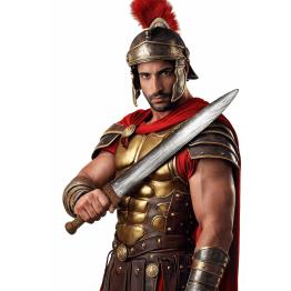 Espada de guerreiro romano 75 cm