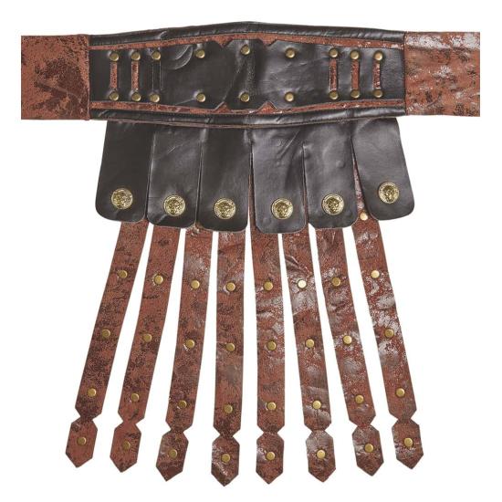 Saia com cinto de imitação de couro romano ou grego*