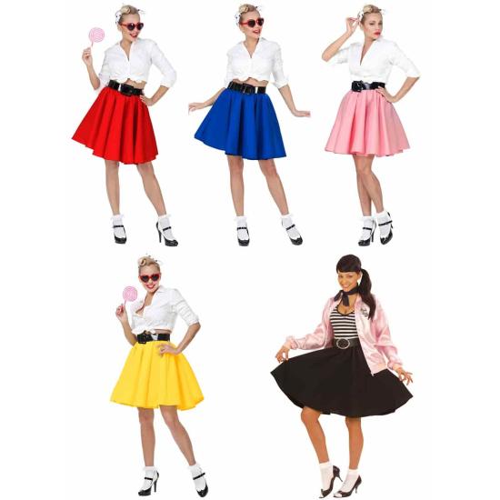 Saia em Graxa ou Cetim Anos 50