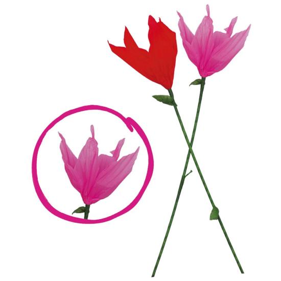 Tulipa para Dança das Lanternas com Vela 50 cm ** Tulipa para Dança das Lanternas com Vela 50 cm **
