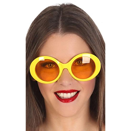 Óculos Amarelos Mega Fashion Anos 70 Óculos Amarelos Mega Fashion Anos 70