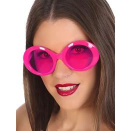 Óculos Rosa Mega Fashion Anos 70