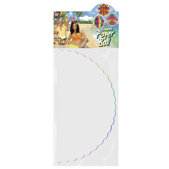 Balão de papel de parede havaiano 28 cms Balão de papel de parede havaiano 28 cms
