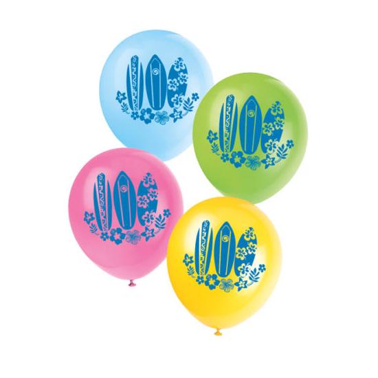 Decoração de balão havaiano Pacote de 8 Decoração de balão havaiano Pacote de 8