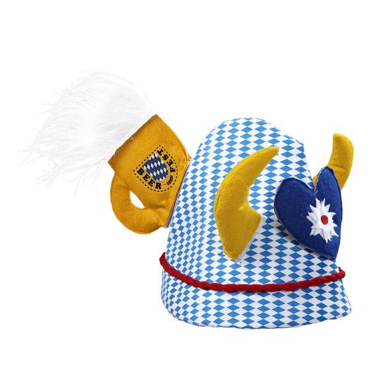 Chapéu de chifres para a Oktoberfest.