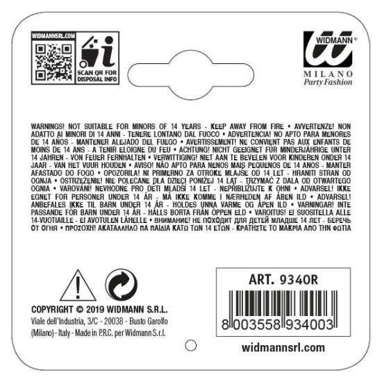 Chapéu listrado para dormir