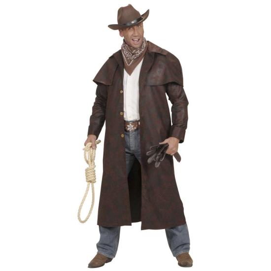 Macacão de fantasia marrom.