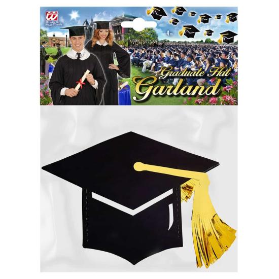 Decoração de chapéu guirlanda 4 m