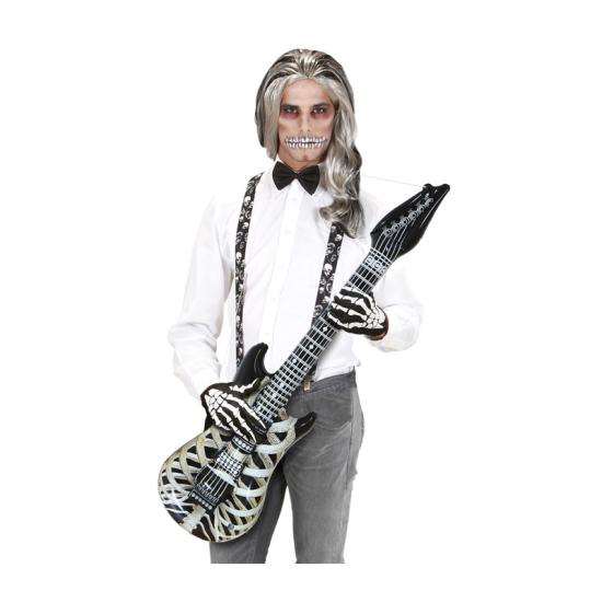 Guitarra esqueleto inflável de 105 cm