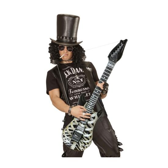 Guitarra esqueleto inflável de 105 cm