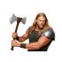Machado Viking de 61 cm - Acessório de fantasia para fantasias épicas