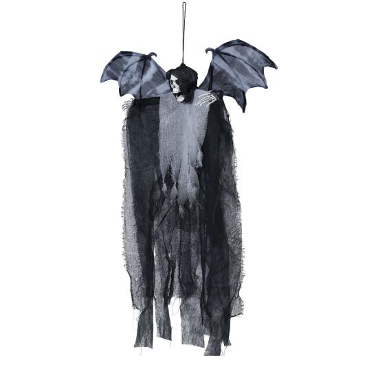 Boneca esqueleto de Halloween com asas 60 cm