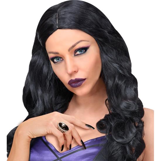 "ANEL GÓTICO COM JOIA NEGRA"