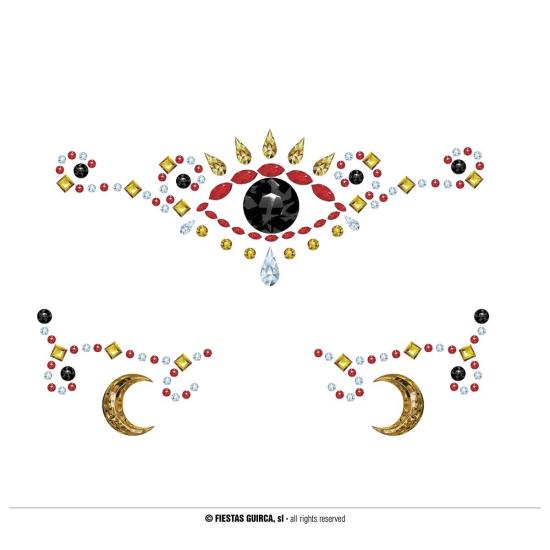 Cartomante de joias faciais ou Zingara