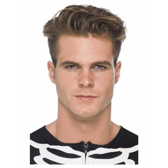 Kit de maquiagem esqueleto que brilha no escuro