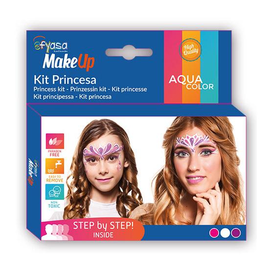 Kit princesa 3 aquarelas 3 x 2 gr