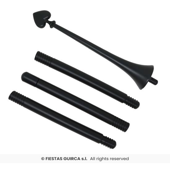 Lança em forma de coração 140 cm Lança em forma de coração 140 cm