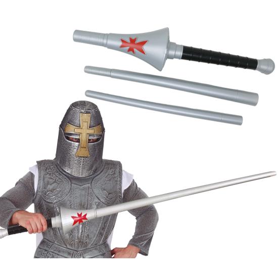 Lança de cavalaria 125 cm – removível em 3 peças