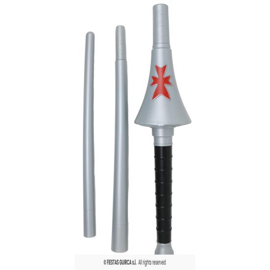 Lança de cavalaria 125 cm – removível em 3 peças