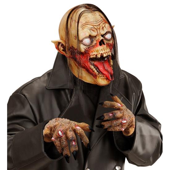 Mãos de zumbi em látex para adultos