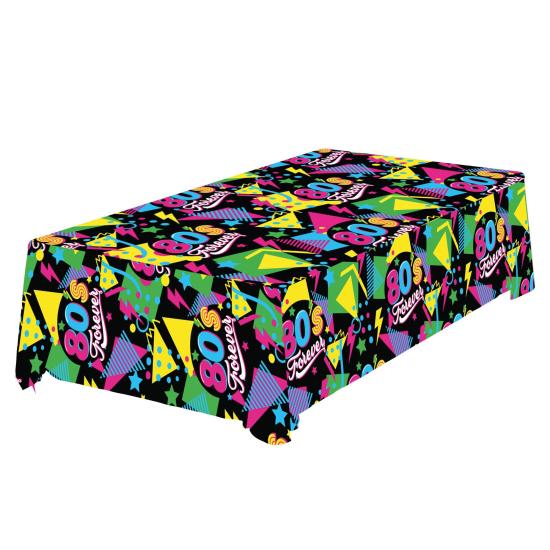 Toalha de mesa anos 80 137X274 cms Toalha de mesa anos 80 137X274 cms