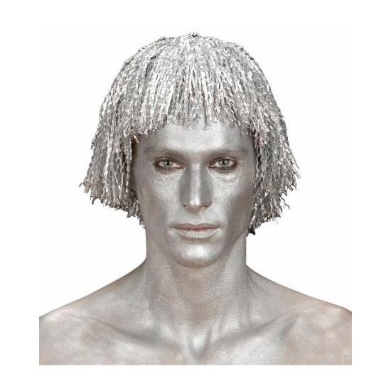 Maquiagem prateada para fantasias. Maquiagem prateada para fantasias.