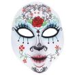 Mascara Catrina Día de los Muertos en Tejido de colores