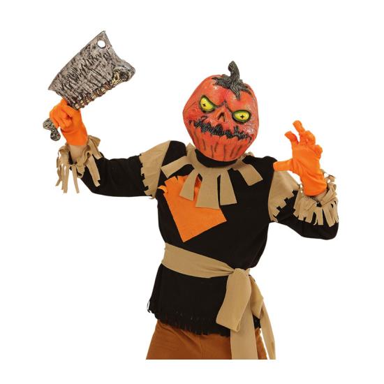 Máscara de abóbora assassina de Halloween para crianças