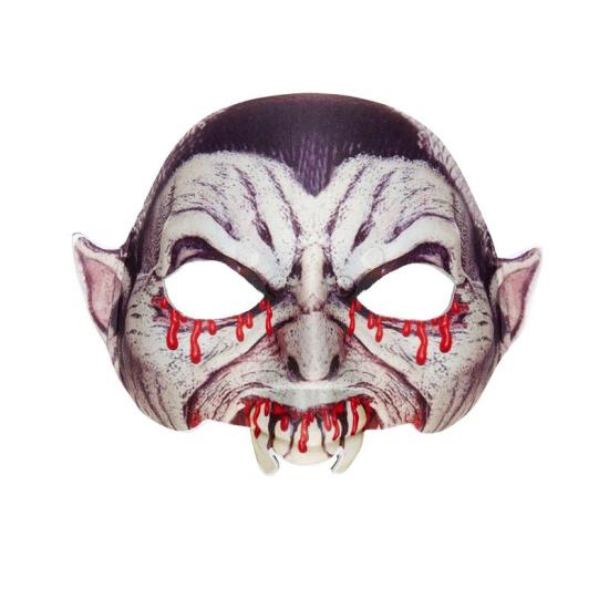 Máscara de vampiro sem queixo
