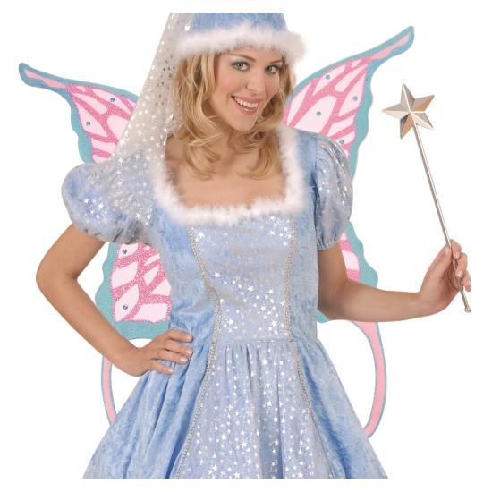 Maxi Asas Fantasia com Strass e Brilho 99 x84 cms Maxi Asas Fantasia com Strass e Brilho 99 x84 cms