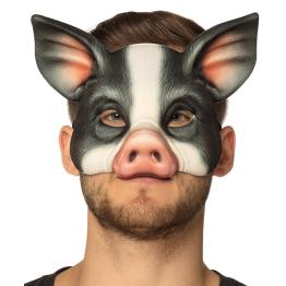 Meia máscara EVA de javali