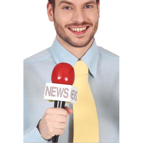 Microfone Repórter de 25 cm