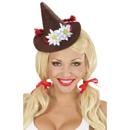 Mini Chapéu Bávaro Edelweiss Unissex Mini Chapéu Bávaro Edelweiss Unissex